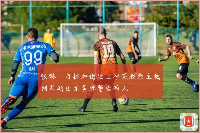 张琳芃与林加德场上冲突激烈主裁判果断出示黄牌警告两人