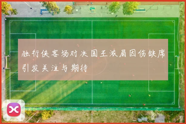 独行侠客场对决国王浓眉因伤缺席引发关注与期待